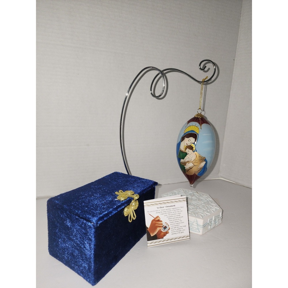 Pier One Imports 2013 Li Bien Madonna and Child Mary and Baby Jesus Ornament